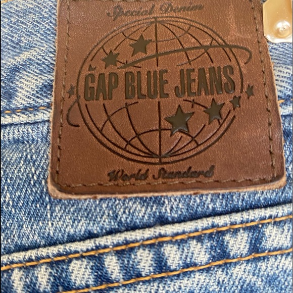Vintage 90s Gap Blue Jeans bootcut size 1 - Picture 6 of 7